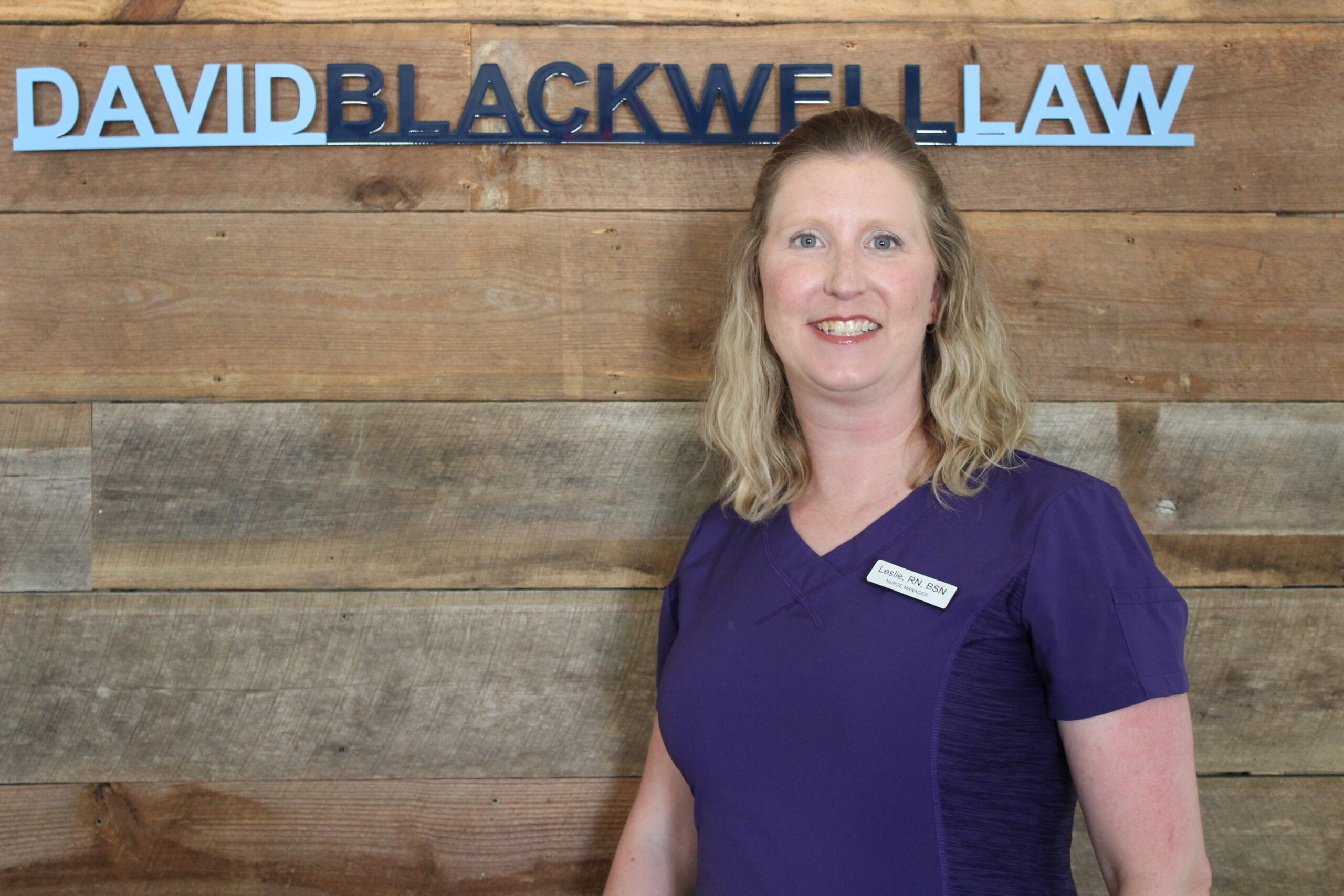 Leslie Plyler - First Responder Giveaway Winner- David Blackwell Law